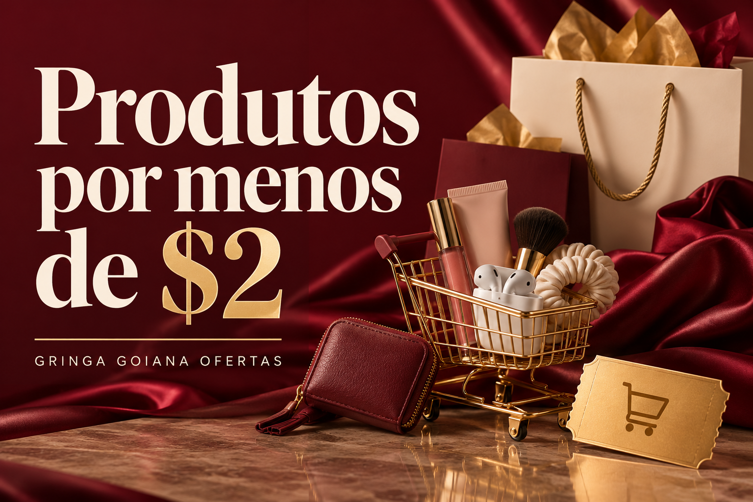 Produtos do dia por menos de $2 😱