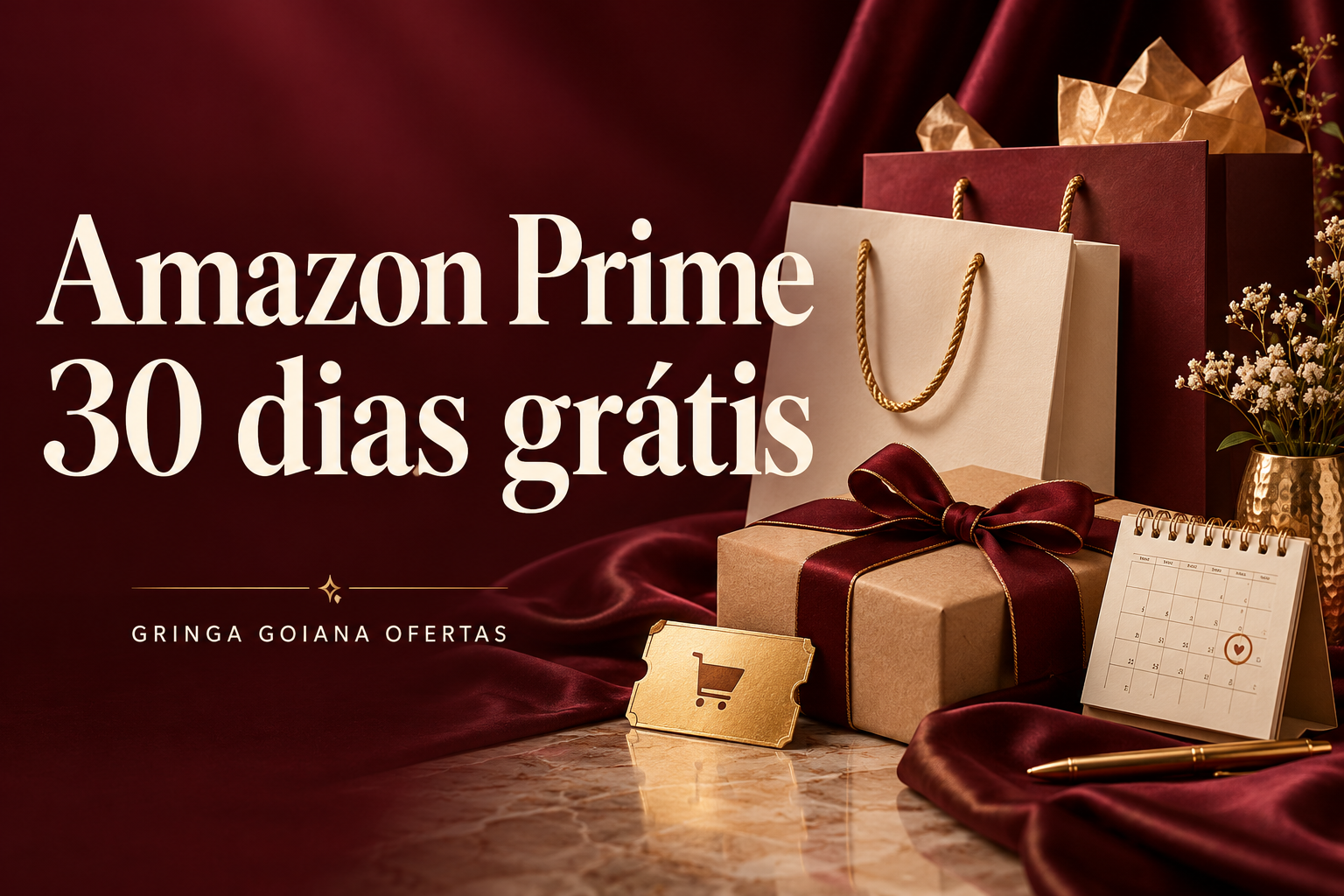 Teste o Amazon Prime grátis por 30 dias